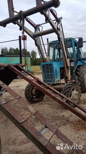 Трактор МТЗ (Беларус) 82.1 с КУН, 1989