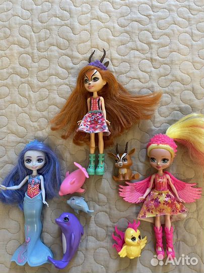 Кукла enchantimals с питомцем