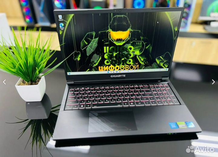 Игровой ноутбук intel Core i5-12500H/RTX 4060/SSD