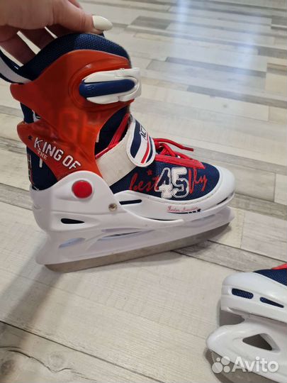 Коньки раздвижные