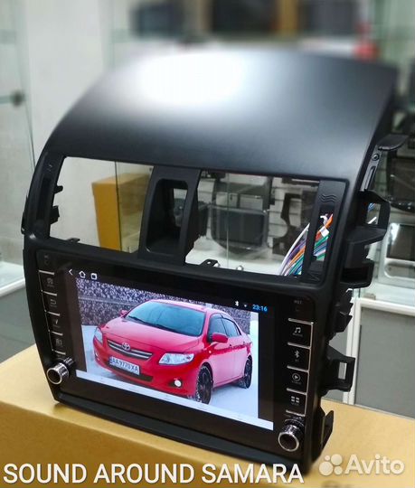 Магнитола Андройд крутилки 2+32 Toyota Corolla