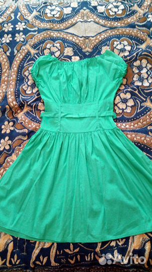 Платье, сарафан на лето хлопок, р. 40-44