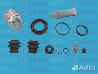 Ремкомплект суппорта+поршень hyundai solaris