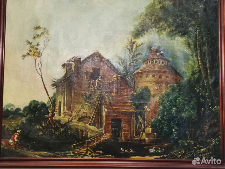 Картина маслом на холсте пейзаж