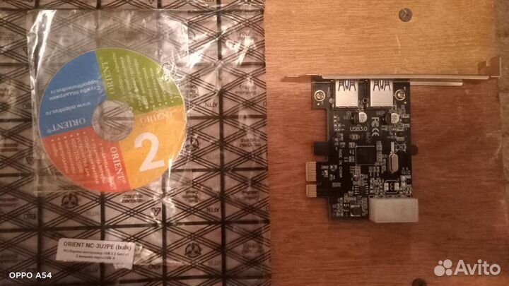Контроллер pci USB 3.0 orient NC-3U2PE