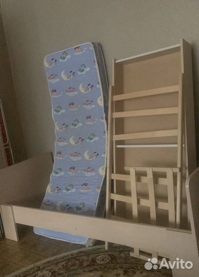 Детская кровать от 3 лет с матрасом
