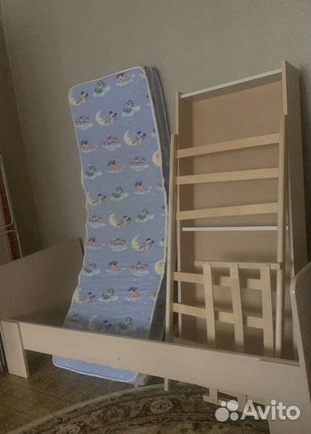 Детская кровать от 3 лет с матрасом