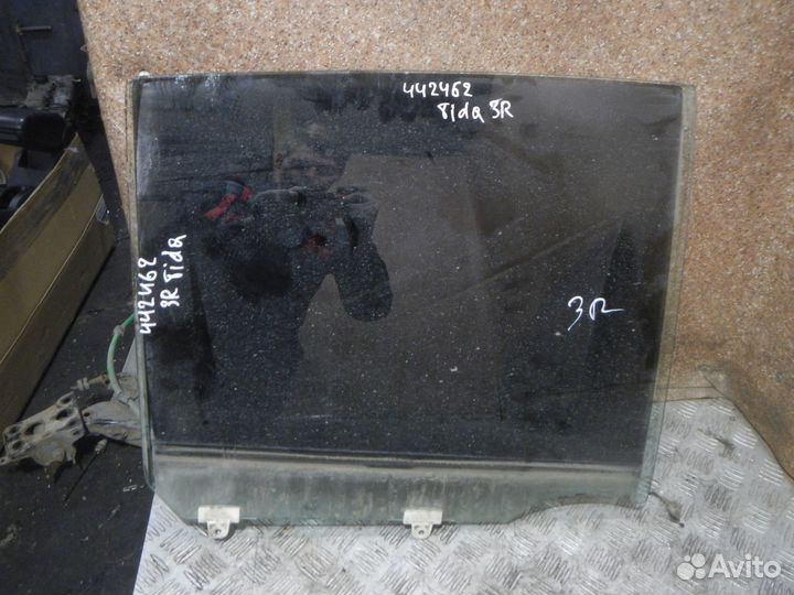 Стекло двери задней правой, Nissan (Ниссан) -tiida