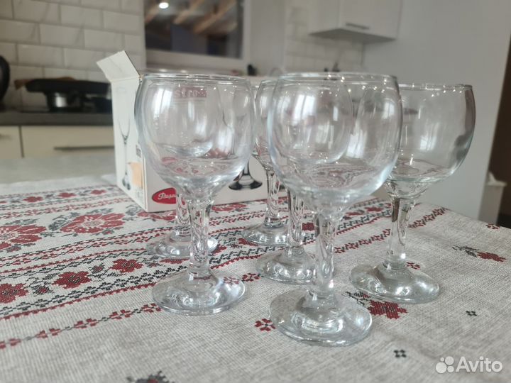 Бокалы для вина набор 6 шт
