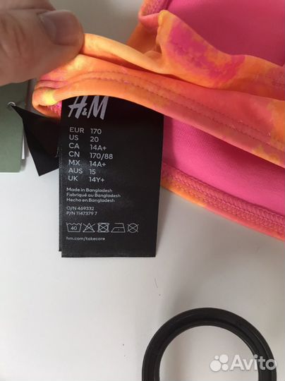 Новый купальник H&M 170
