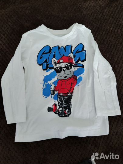 Лонгсливы на мальчика 86р