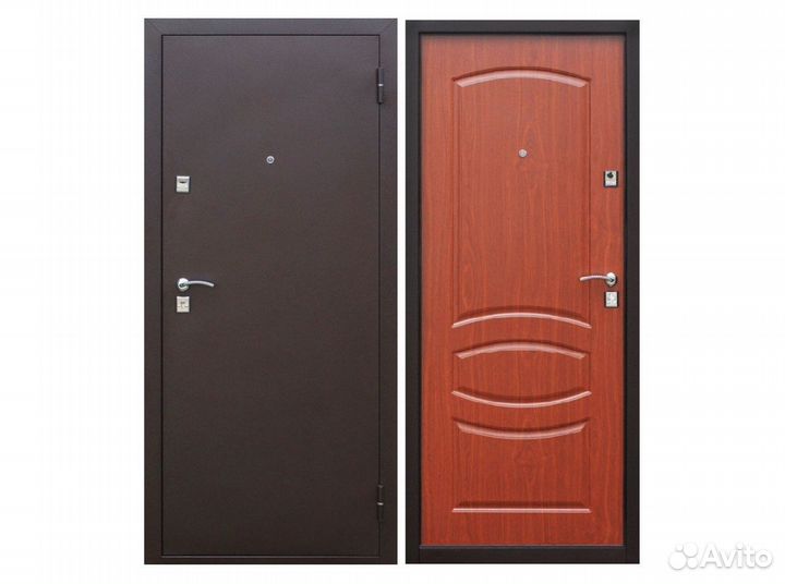 Дверь входная стройгост 7.2 Итальянский орех