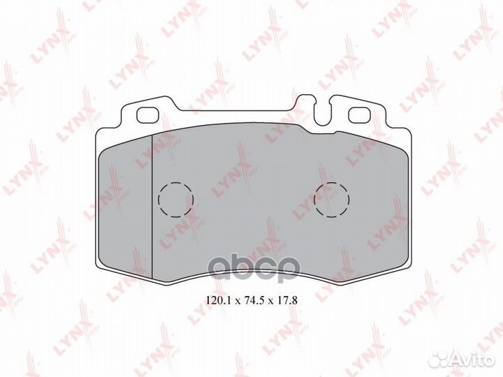 К-т дисков. тормоз. колодок BD5324 lynxauto