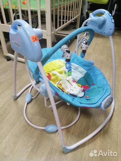 Электрокачели 2 в 1 Babyton