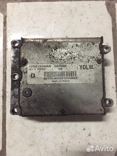 Блок Управления двигателем Opel Vectra C 2003 2.2