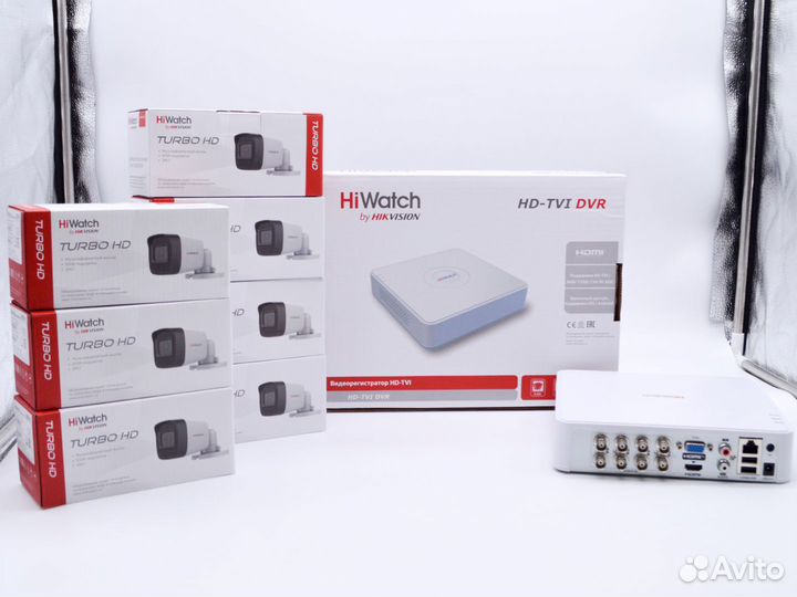 Камера видеонаблюдения наружная HiWatch 5 Mpx