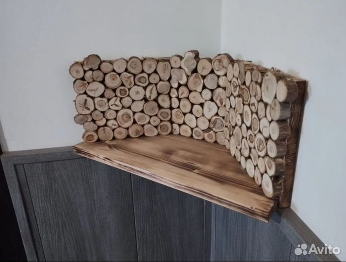 Панно из можжевельника