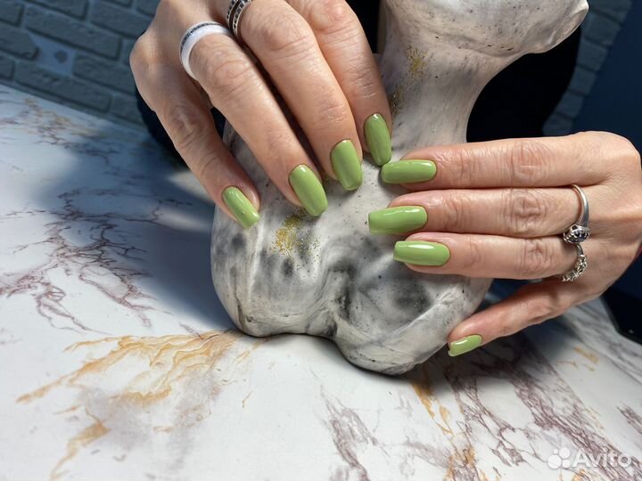 Маникюр с покрытием гель лак