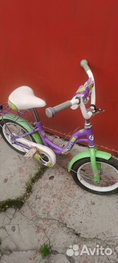 Детский велосипед 14 дюймов для девочки