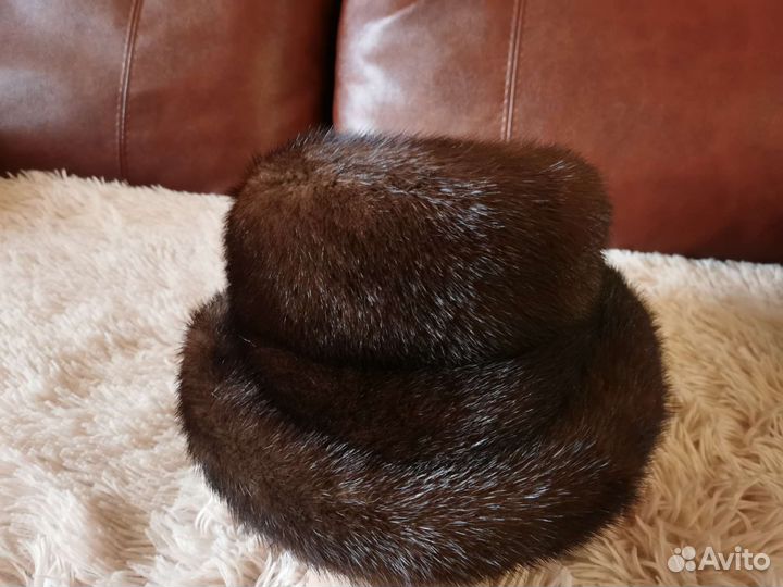 Шапка норковая женская