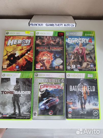 Игры Xbox 360 лицензия