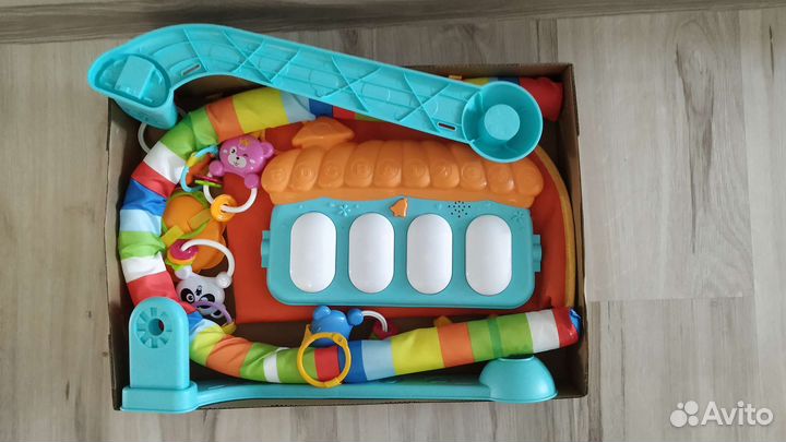 Детский коврик с пианино Elefantino