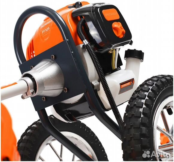 Триммер бензиновый patriot PT 525 колесный (512109