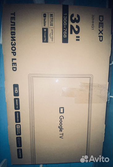 Телевизор dexp 32