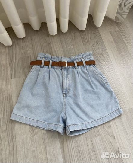 Джинсовые шорты Zara 36