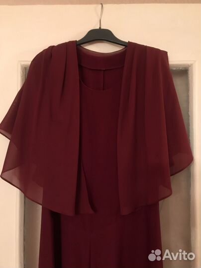 Платье женское вечернее стрейч с перелиной,52 р