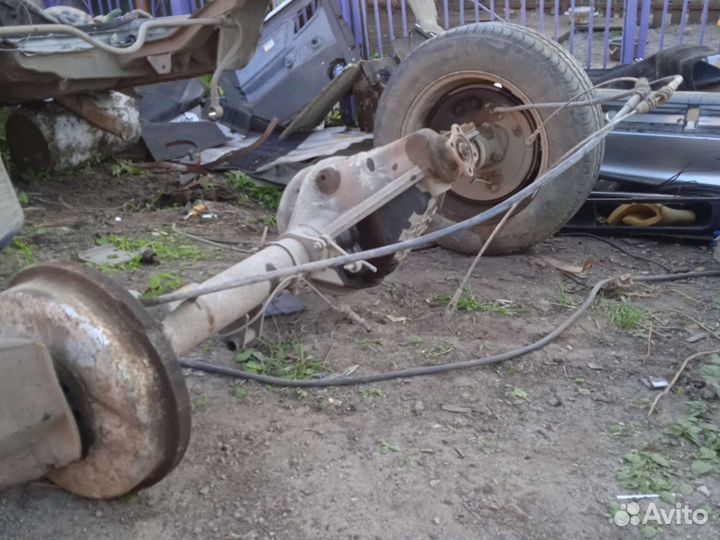 Задний мост на газ волга 31105