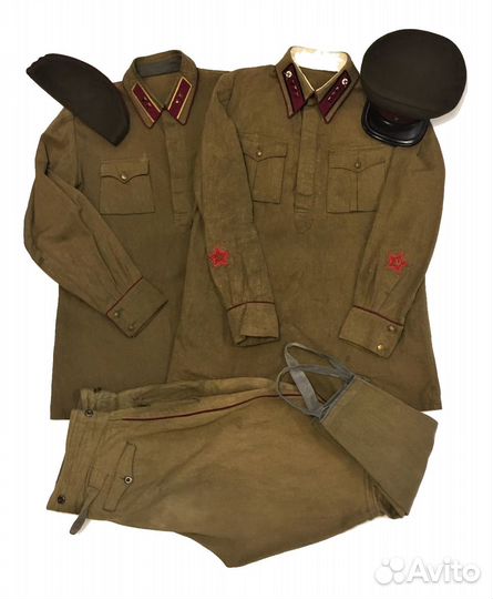 Комплект л-т/политрук 1935-41 гг, копия х/б, б/у