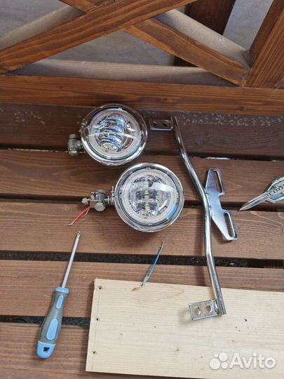 Дополнительный свет на мотоцикл