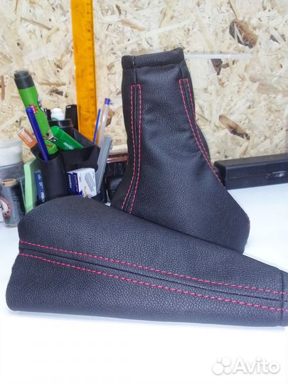 Чехол МКПП и ручника Шевроле Лачетти, Авео