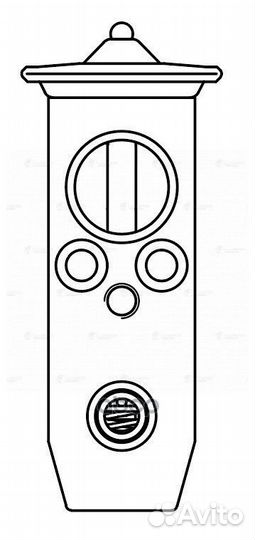 Клапан расш. кондиционера (трв) для а/м Mazda 3
