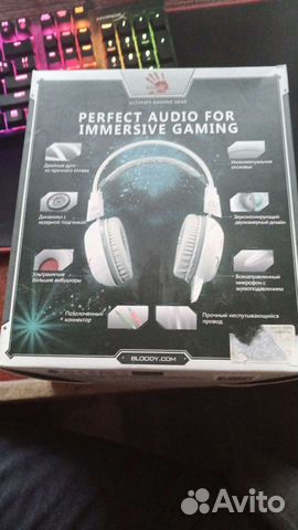 Игровые наушники с микрофоном