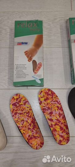 Ортопедические стельки 19 см и 21 см