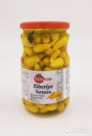 Маринованные острые перцы чили tamtoss Biberiye