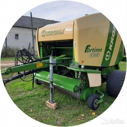 Пресс-подборщик Krone Fortima, 2015