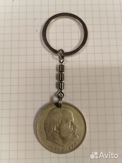 Брелоки из монет СССР и РФ