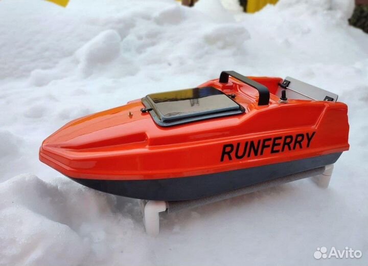 Прикормочный карповый кораблик Runferry Solo Mini