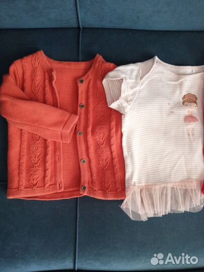 Вещи пакетом для девочки 80-92