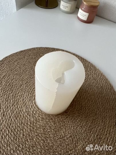 Силиконовая форма для шоколада медведь с сердцем