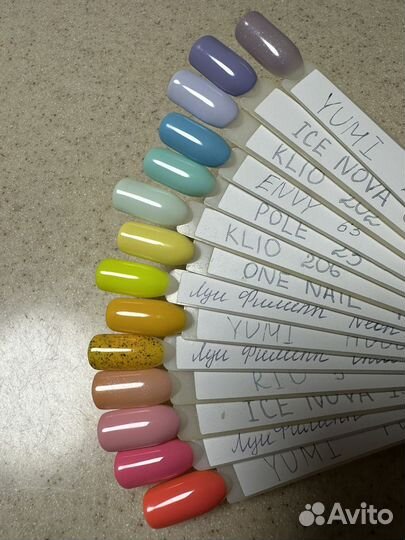 Гель лаки, базы, топы, гели