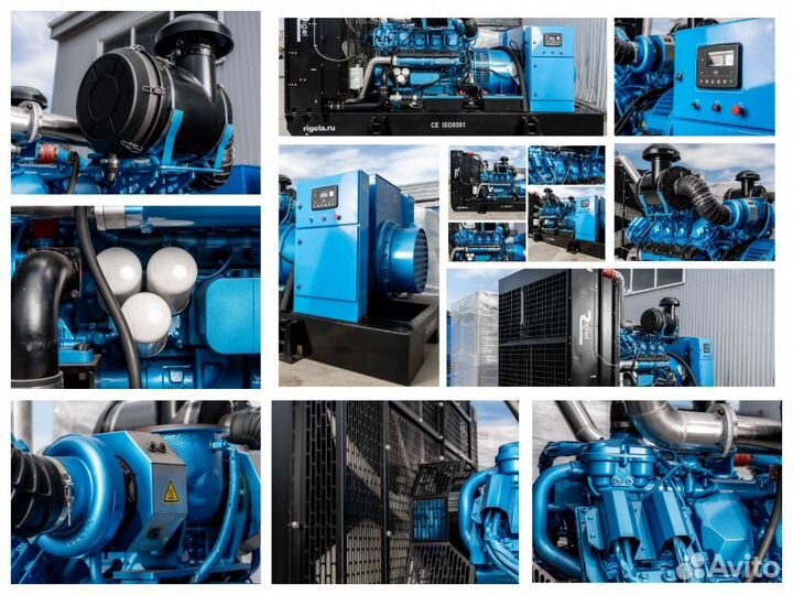 Дизельный генератор 800 кВт