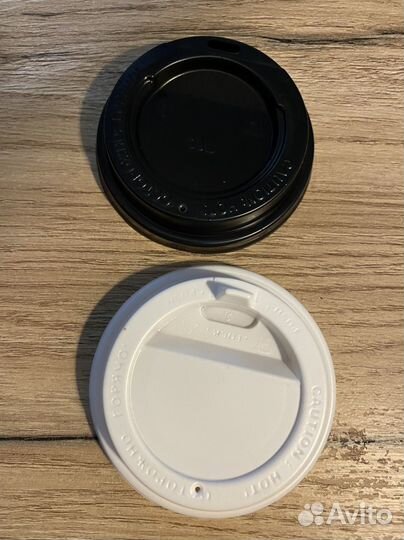 Крышка для стаканчиков 250 мл, D80 мм