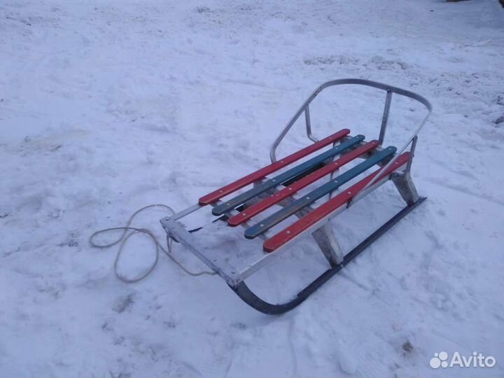 Советские Санки СССР Алюминиевые