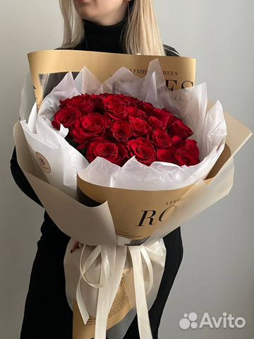 Розы 50см с доставкой, Российская роза 31 шт объявление продам