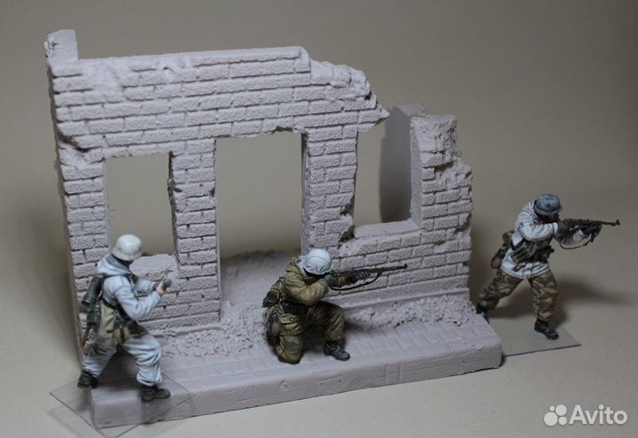 Подставки и виньетки для фигур 1/35-54мм