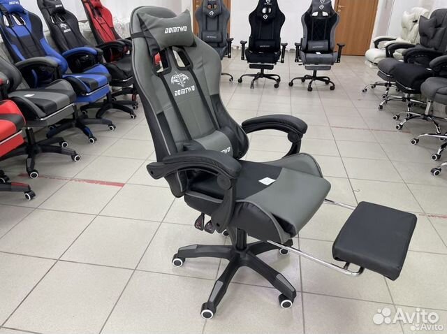 Кресло Компьютерное Игровое, с вибро, новое